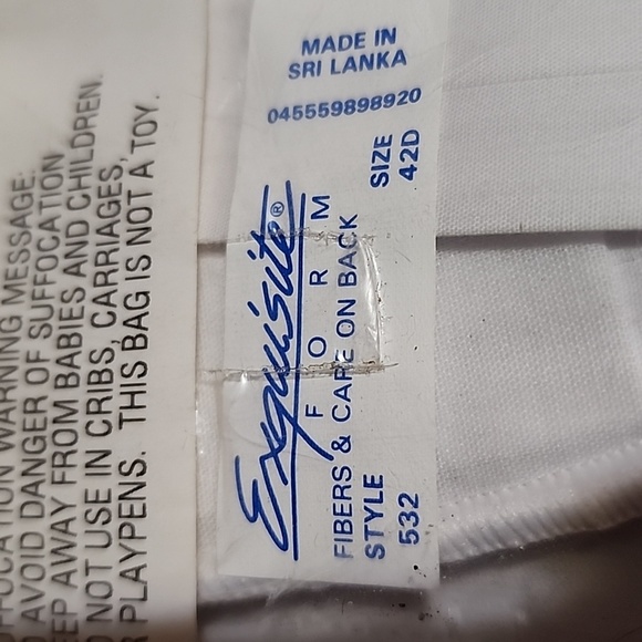 6 Total --WOMAN WITHIN  42D  BRAS  NEW IN PACKAGES  ( 6 -- TOTAL  ). - Picture 3 of 4